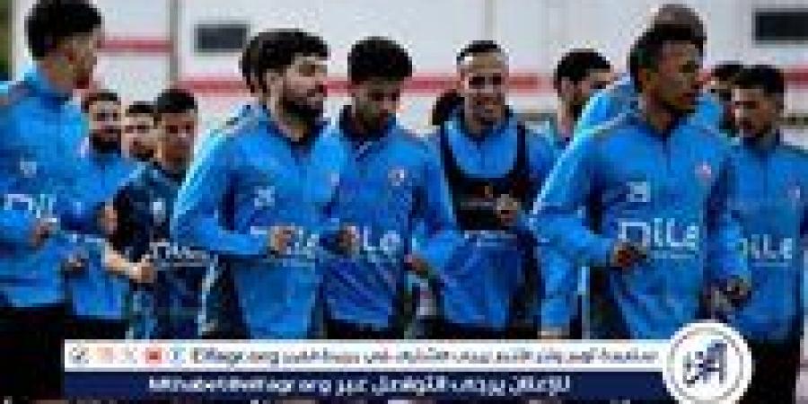 تدريبات فنية قوية للاعبي الزمالك قبل لقاء الإسماعيلي في الدوري