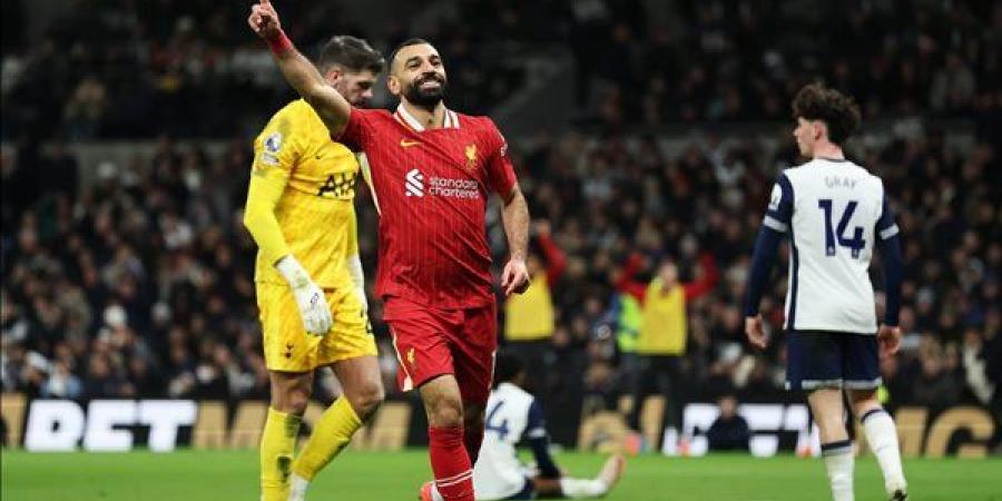 محمد صلاح يحقق رقمين مميزين بتمريرته الحاسمة أمام توتنهام