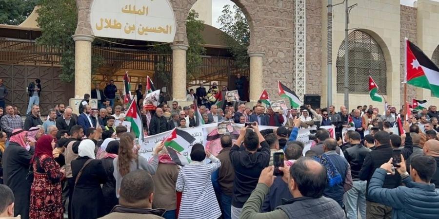 العقبة: لا للتهجير لا للمساس بالأردن لا لتصفية القضية الفلسطينية