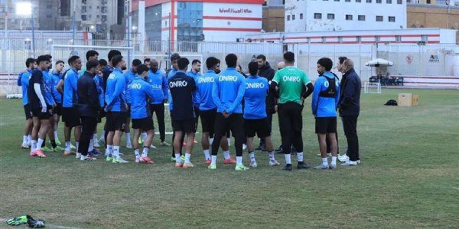 تدريبات تأهيلية واستشفائية للزمالك استعدادًا لفاركو