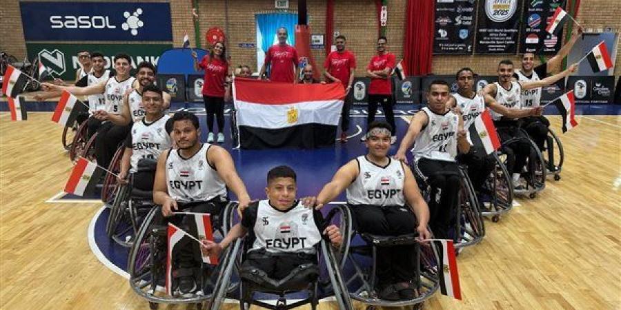 منتخب مصر لكرة السلة يحصد برونزية بطولة إفريقيا للسلة للكراسي المتحركة