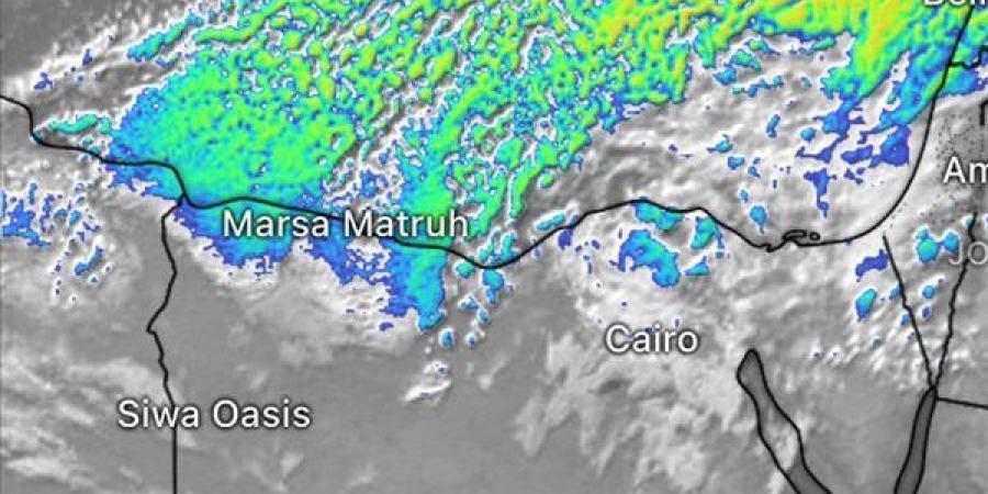 الأرصاد: صور الأقمار الصناعية تشير لأجواء غائمة على شمال البلاد