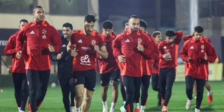 الأهلي يستأنف تدريباته لمواجهة حرس الحدود في الدوري