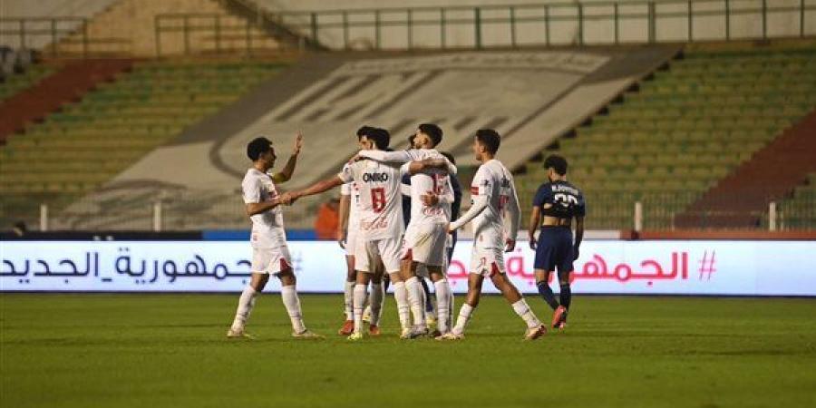 الزمالك يكتسح إنبي بثلاثية ويعزز موقعه في الدوري