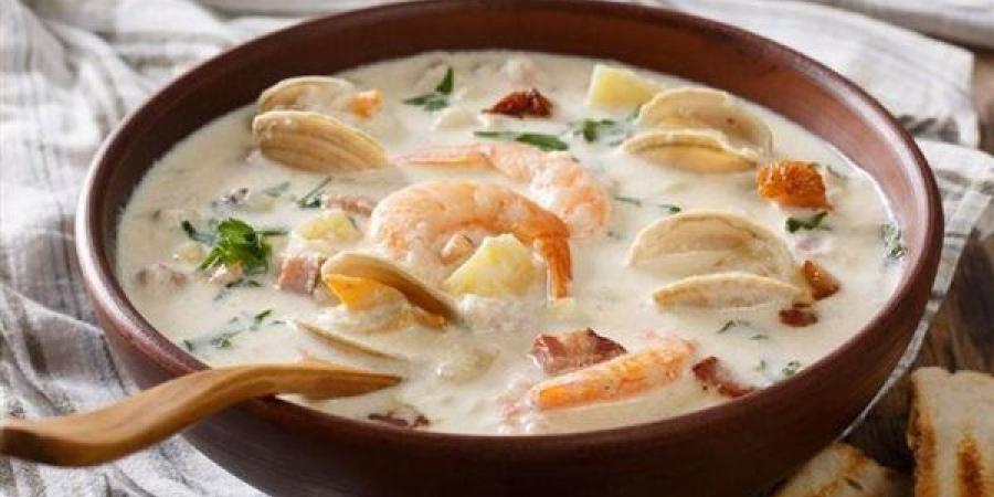 سر المطاعم.. طريقة عمل شوربة الجمبري بالكريمة