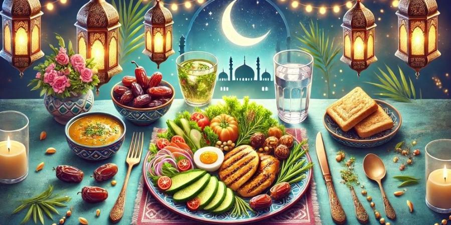 روتين غذائي لفقدان الوزن في رمضان