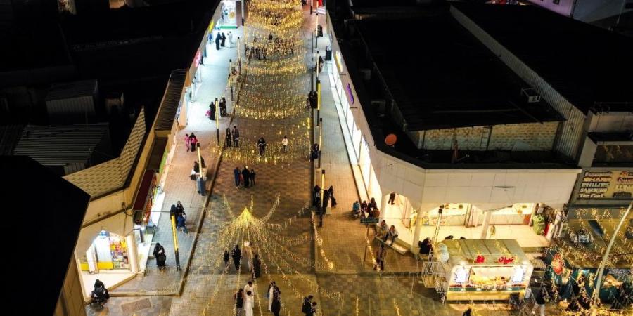 ليالي رمضان.. الفوانيس المضيئة تُزين  شوارع مدينة الباحة