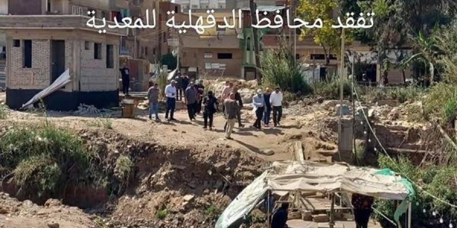 محافظ الدقهلية تعلن الانتهاء من إنشاء كوبري المشاة الجديد المؤقت بطلخا