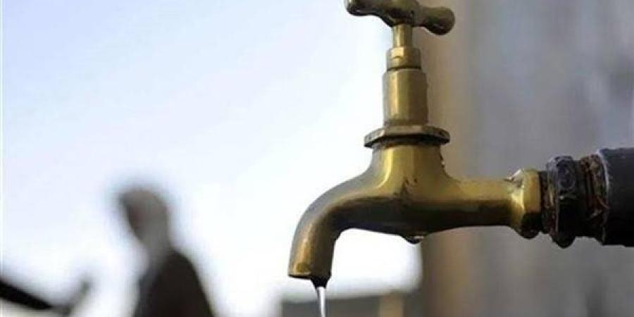 ضعف المياه بحي غرب مدينة أسيوط لمدة 6 ساعات فجر السبت