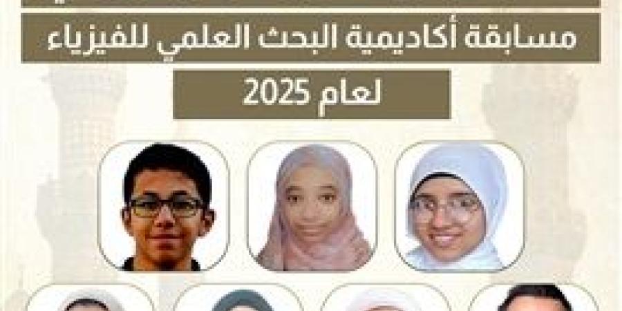 طلاب الأزهر يحصدون المراكز الأولى في مسابقة أكاديمية البحث العلمي للفيزياء لعام 2025