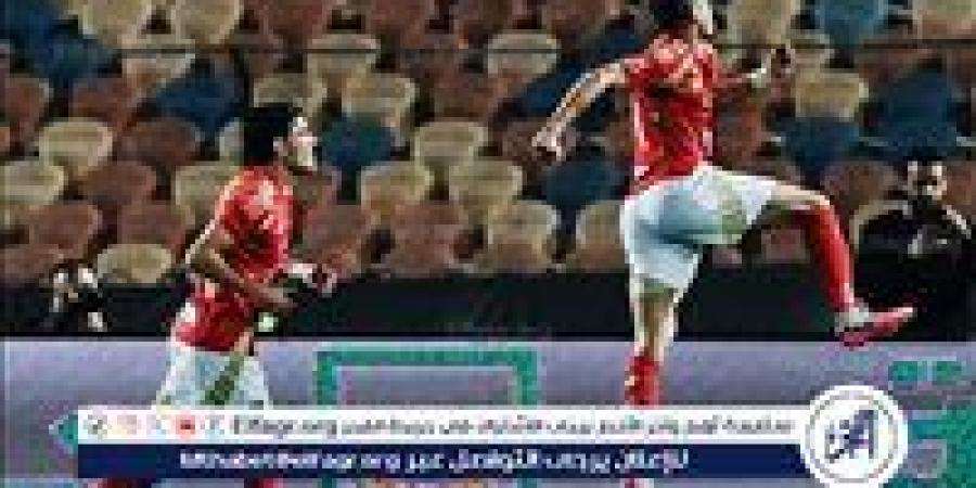 الأهلي يتقدم على حرس الحدود بثنائية في الشوط الأول