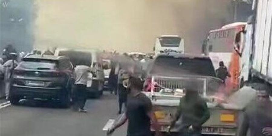 الإفراج عن سائق أتوبيس الدائري وإعداد تقرير عن تراخيص المركبة وأسباب الحريق