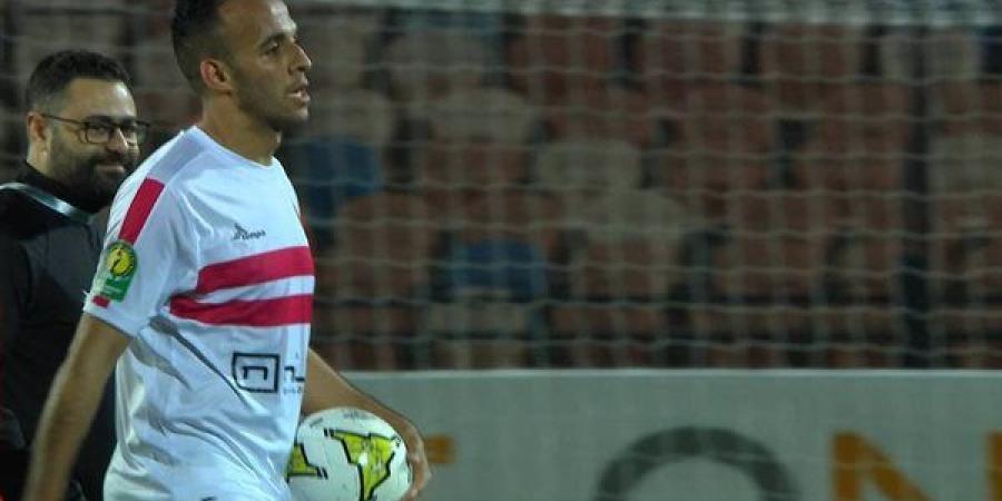 الزمالك يتقدم بهدف ناصر منسي ضد البنك الأهلي في الشوط الأول