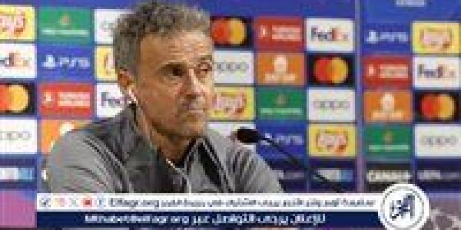 لويس إنريكي: نمتلك الأفضلية أمام آرسنال.. وسنلعب بأسلوبنا غدًا