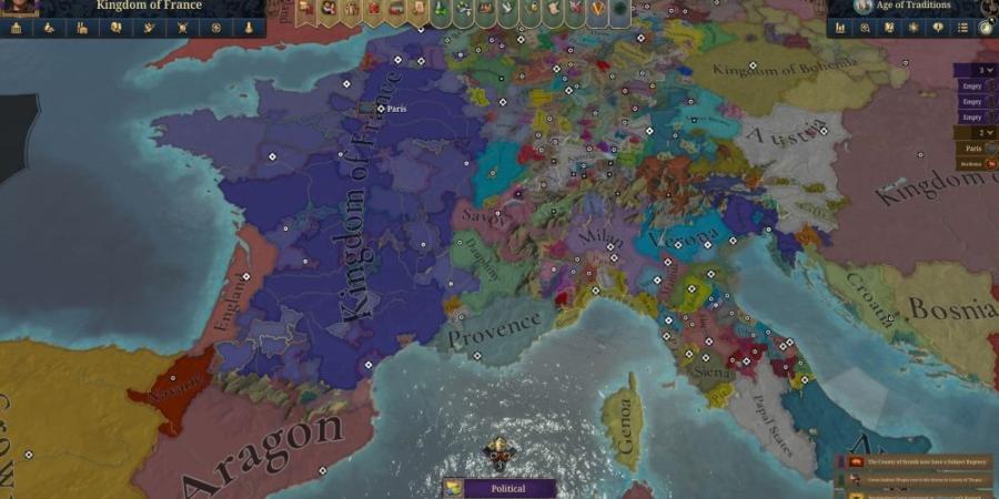 بعد الإعلان عنها رسميًا.. نظرة على لعبة Europa Universalis V