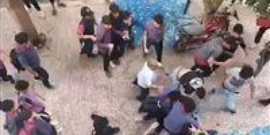 إصابة 3 طلاب في مشاجرة أمام مدرسة بقنا
