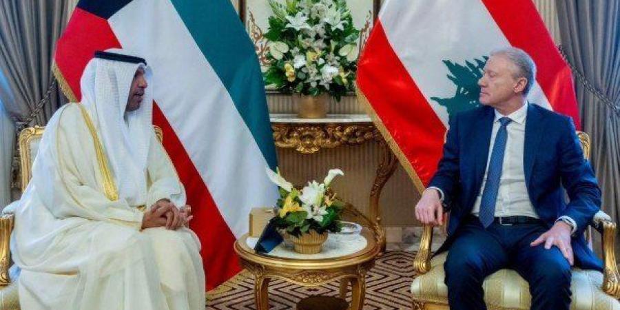 الكويت ولبنان تبحثان سبل تعزيز العلاقات الوثيقة بين البلدين
