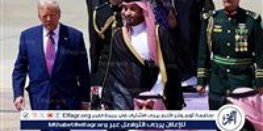 بعد قليل ولى العهد السعودى يستقبل الرئيس الأمريكى فى قصر اليمامة بالرياض