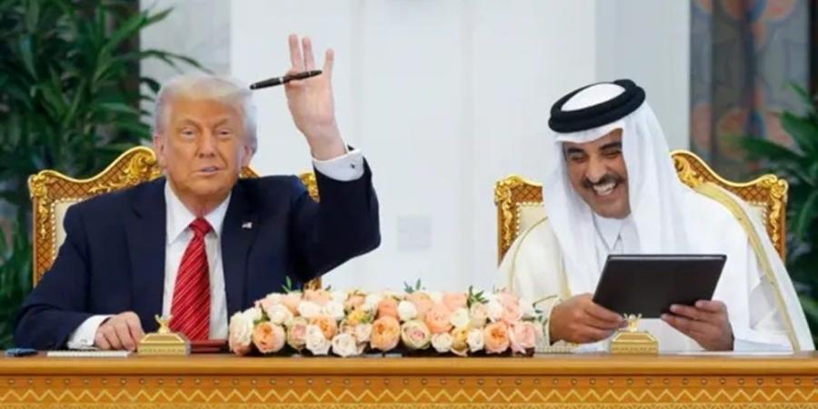 الأمير تميم والرئيس ترامب يشهدان توقيع اتفاقية لشراء 160 طائرة بوينغ