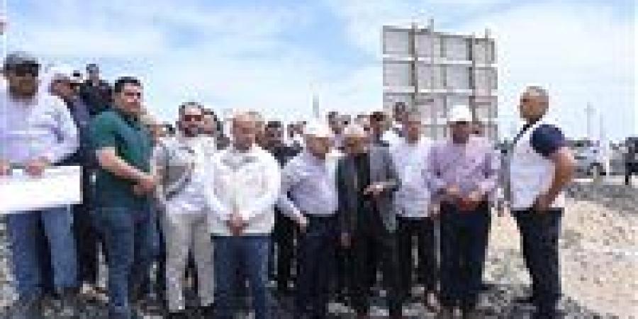 وزير النقل يتابع تنفيذ خط سكة حديد بئر العبد - العريش - جنوبا رأس النقب بطول 341 كم