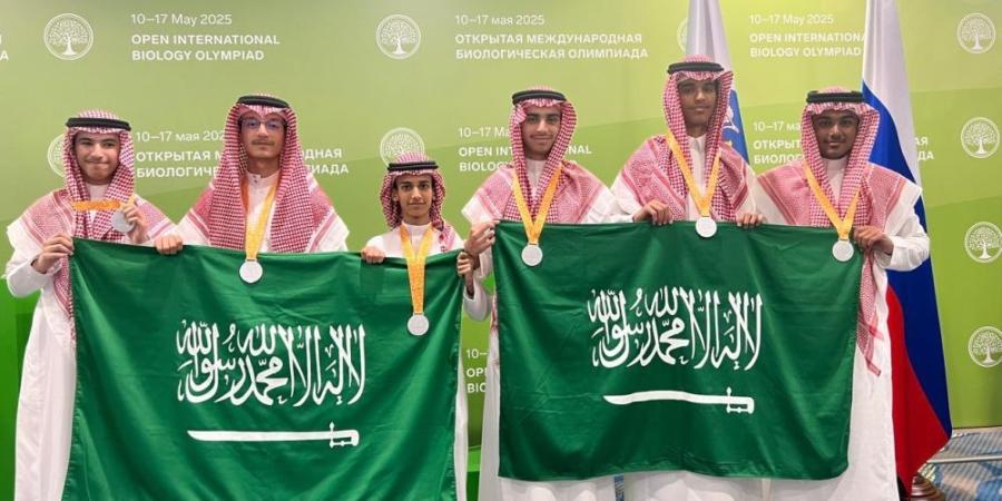 بعد آيسف 2025.. المملكة تحصد 6 ميداليات في أولمبياد الأحياء الدولي