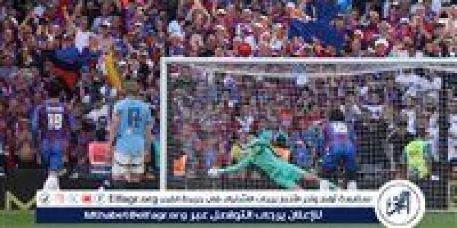 مرموش يهدر ركلة جزاء.. كريستال بالاس يتقدم على مانشستر سيتي في نهائي كأس الاتحاد الإنجليزي