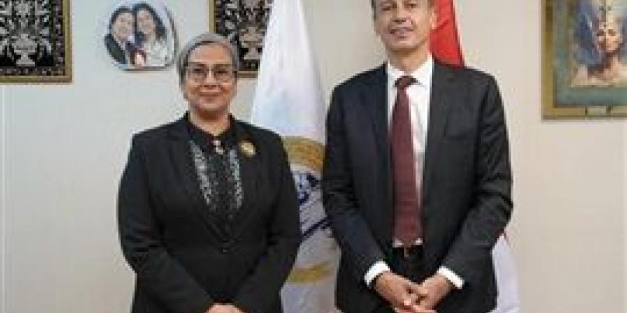 رئيسة قومي المرأة تستقبل المدير الإقليمي لهيئة الأمم المتحدة للمرأة في الدول العربية