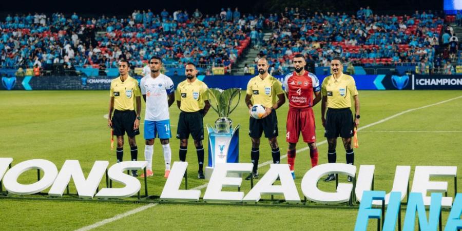 إدارة مميزة من الطاقم البحريني لنهائي دوري أبطال آسيا 2 والكأس إماراتي